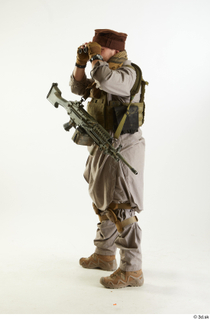 Photos Luis Donovan Army Taliban Gunner Poses standing using binoculars…